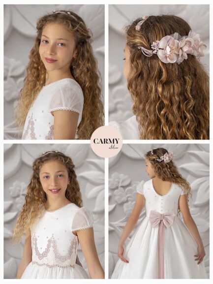 First Communion Dress 5204 - Image 2