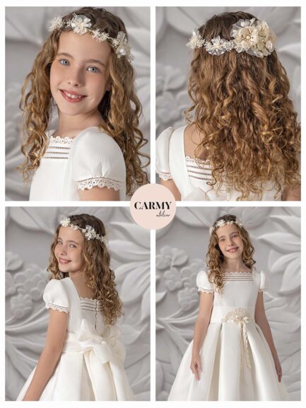 First Communion Dress 5302 - Image 2