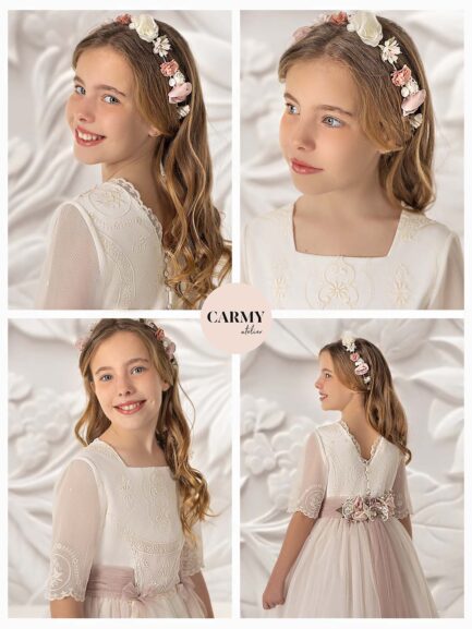 First Communion Dress 5613 - Image 2