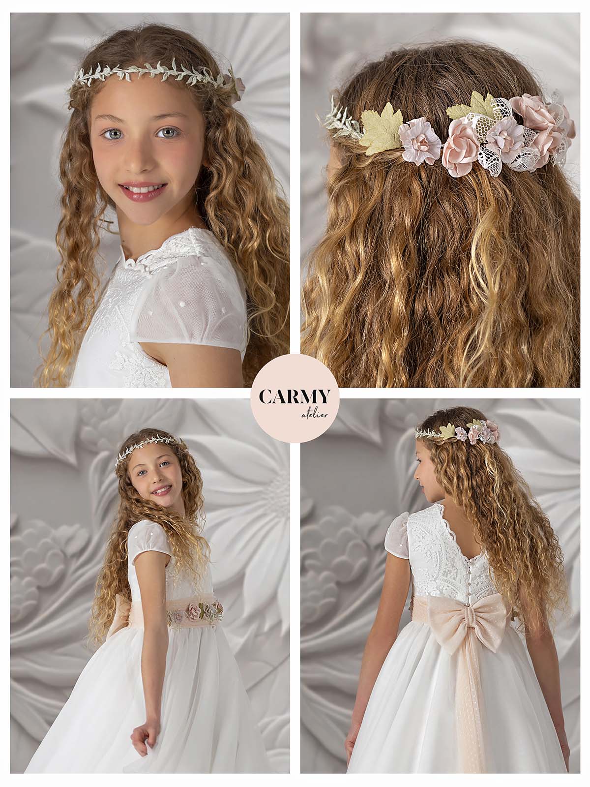 First Communion Dress 5616 - Image 2