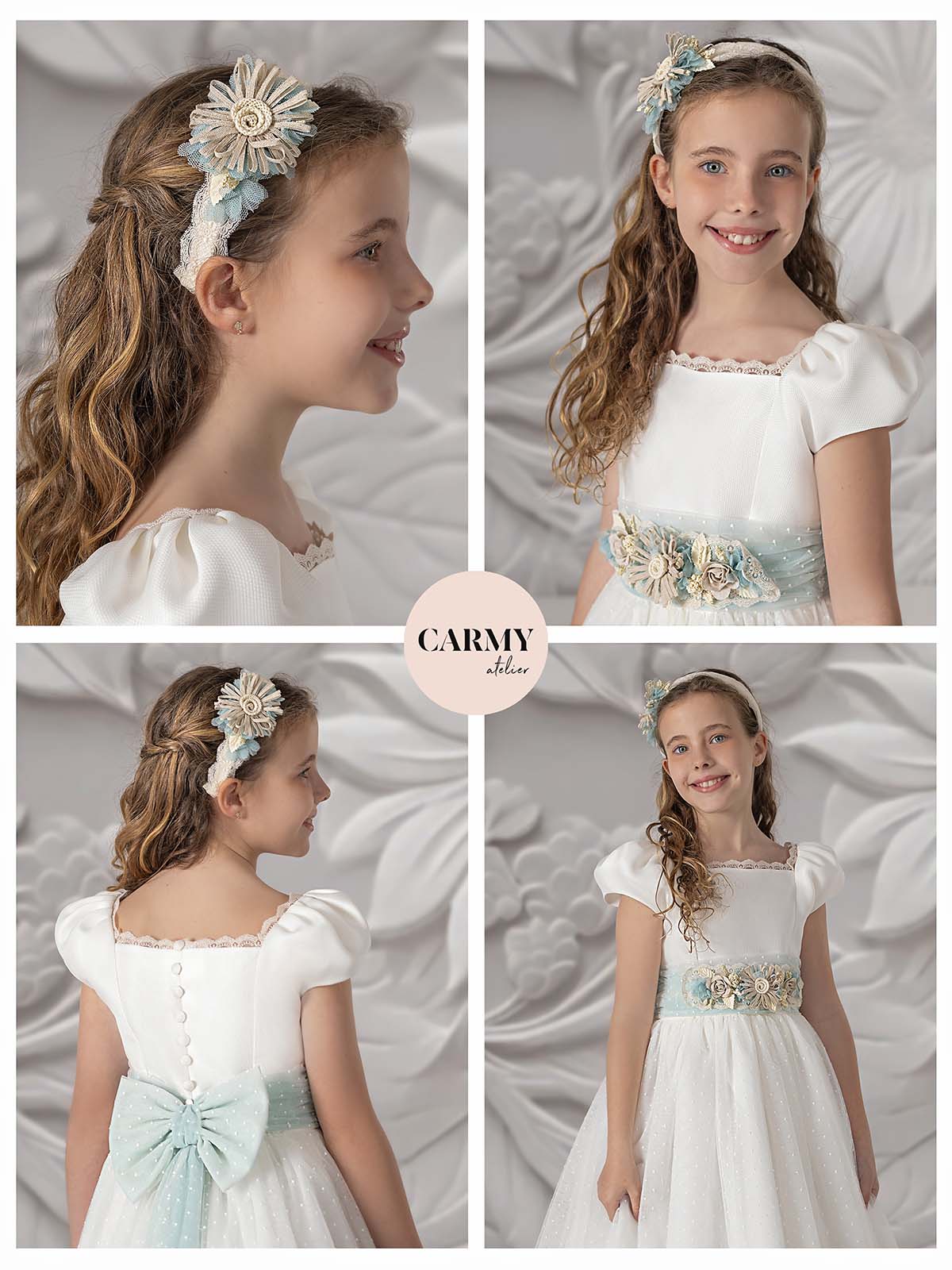 First Communion Dress 5624 - Image 2