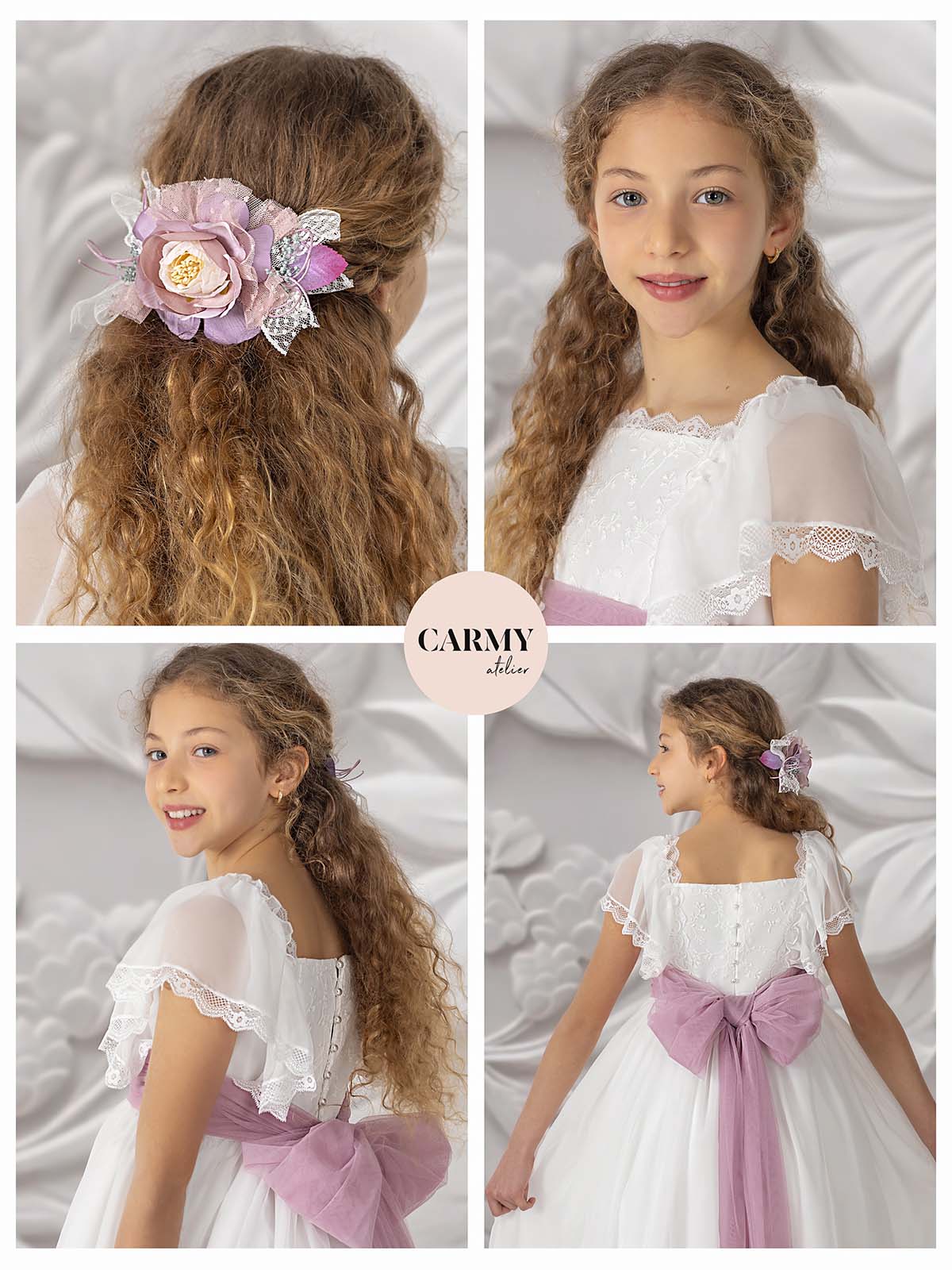 First Communion Dress 5714 - Image 2