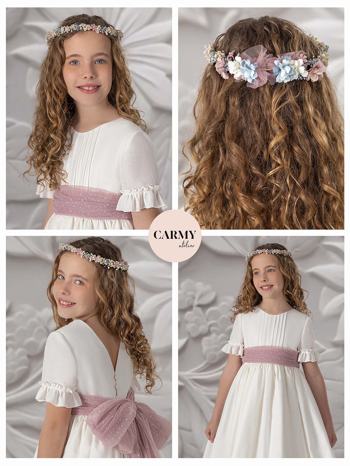 First Communion Dress 5715 - Image 2