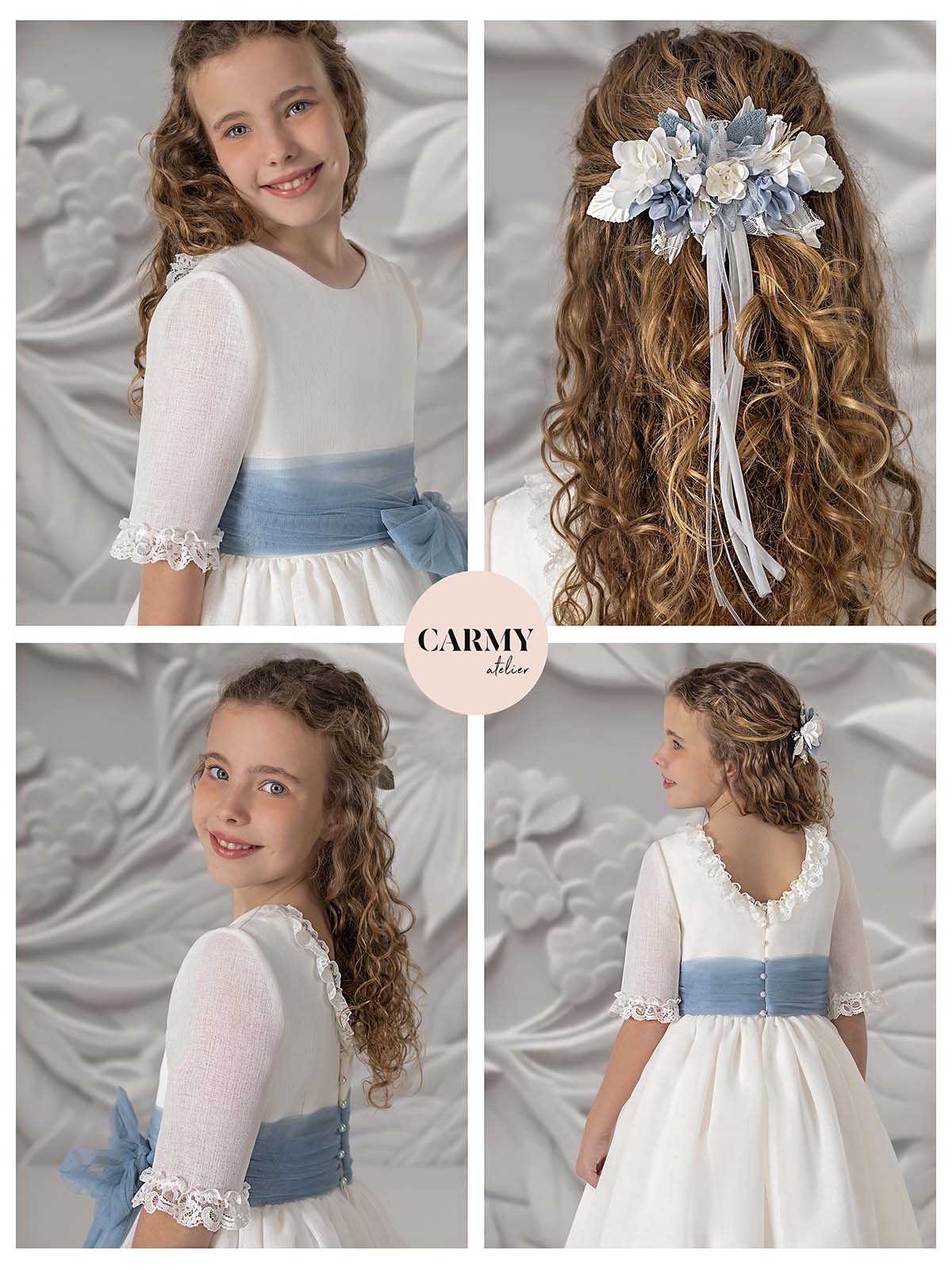 First Communion Dress 5802 - Image 2