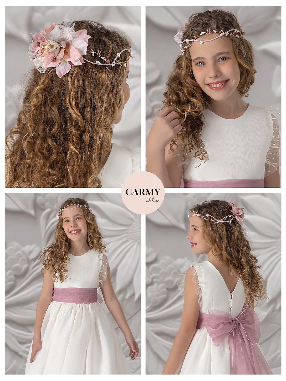 First Communion Dress 5803 - Image 2