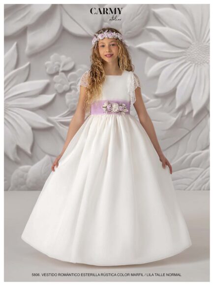 Vestido de comunhão 5806