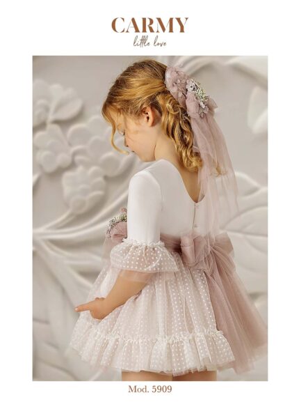 Vestito Cerimonia Little Love 5909 - immagine 2