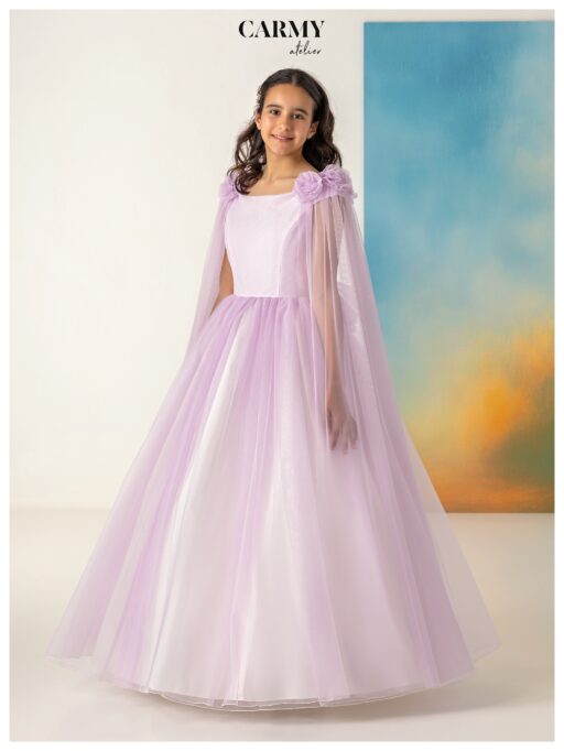 Vestido de Dama en Tul 5950