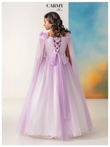 Vestido de Dama en Tul 5950 - Imagen 2