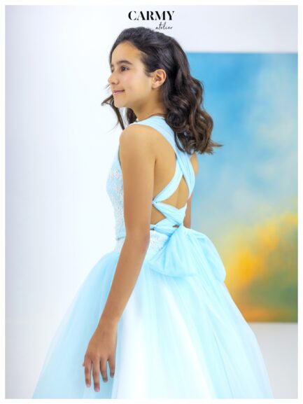 Vestido de dama falda+corpiño 5951 - Imagen 2