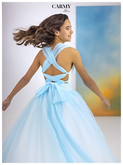 Vestido de dama falda+corpiño 5951 - Imagen 3