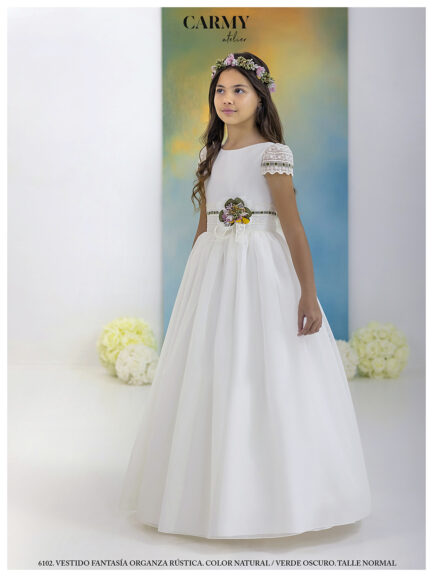 Vestido de comunhão 6102
