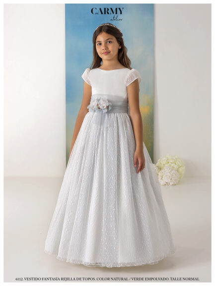 Vestido de comunhão 6112