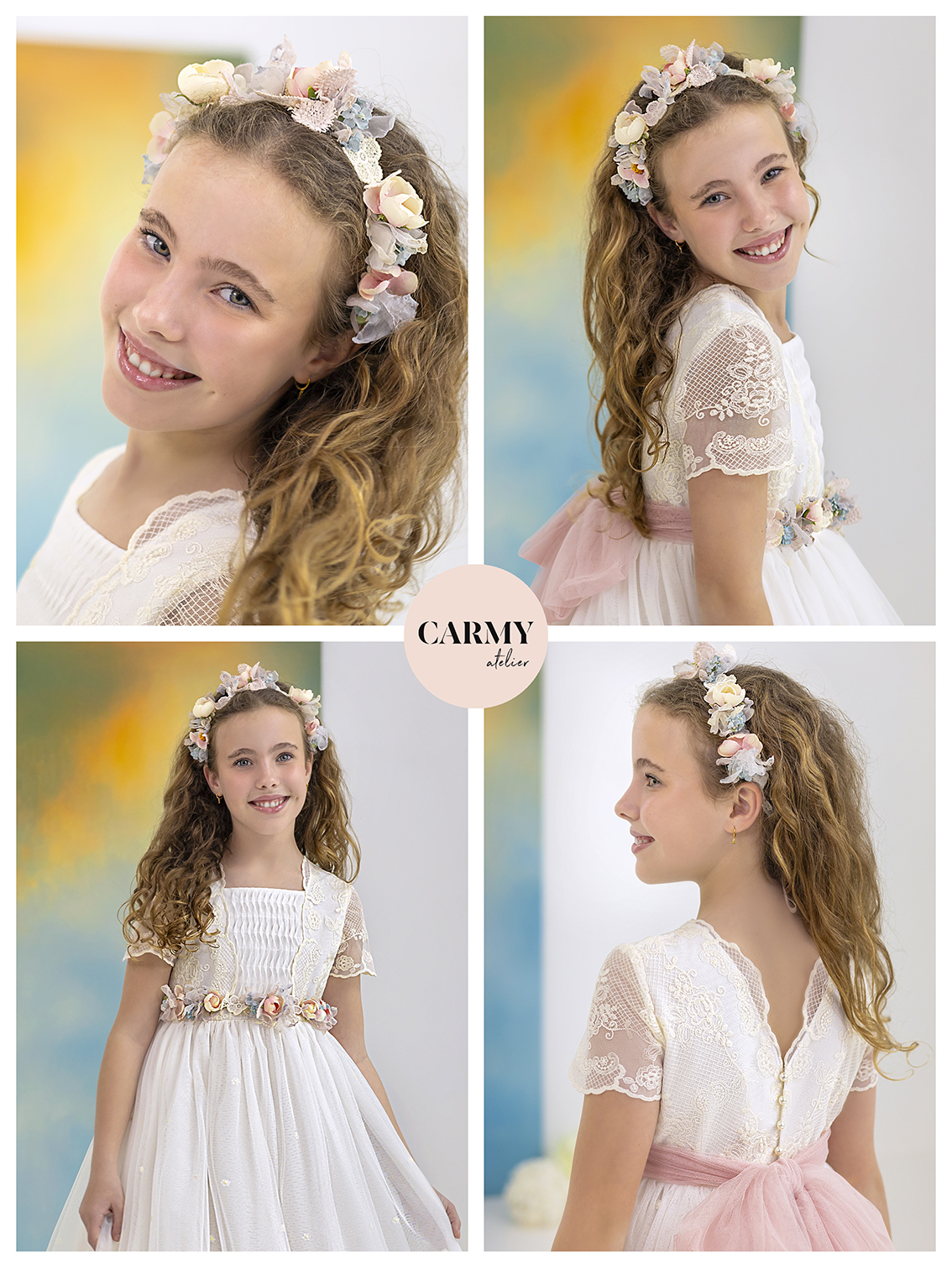First Communion Dress 6612 - Image 2